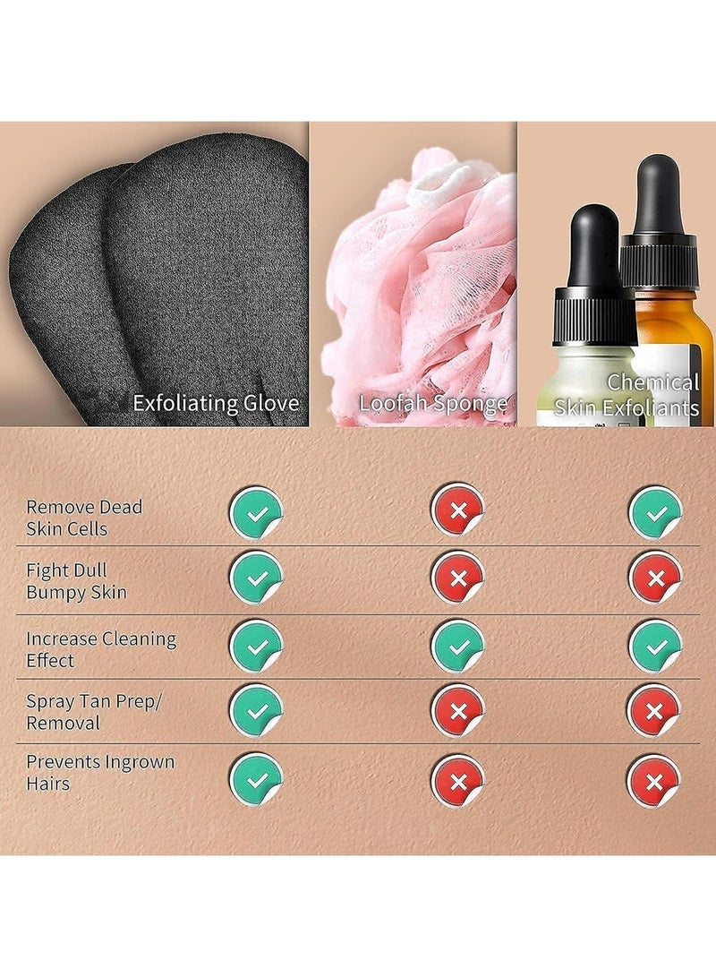 قفاز التقشير الكوري باللون الوردي لنظافة مشرقة وناعمة - Image 5